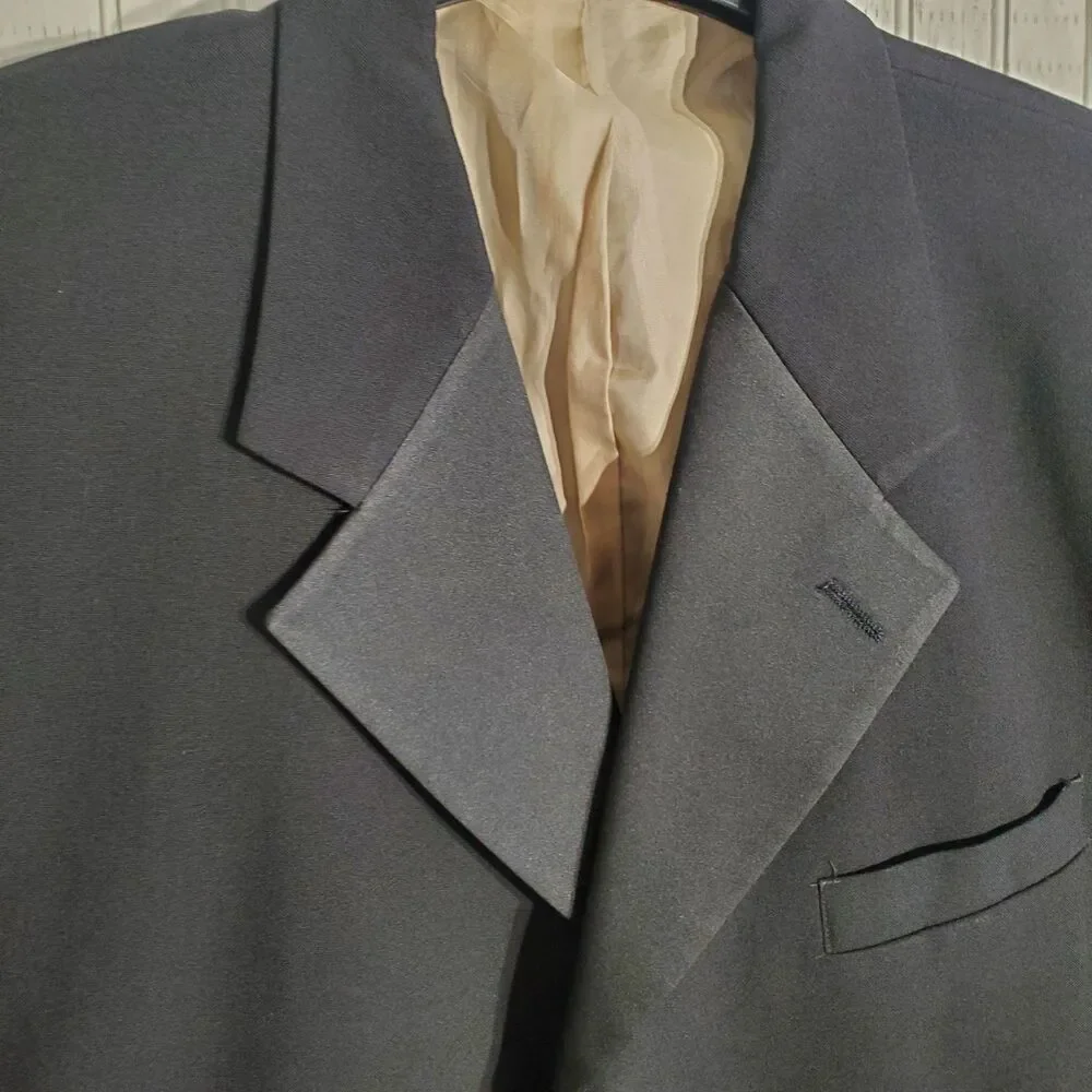 CHAPS RALPH LAUREN TUXEDO BLACK LONG SLEEVE SIZE 41R